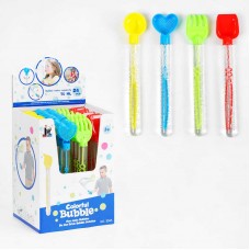 Мыльные пузыри BabyToys 304 A, 29 см, набор 24 штуки