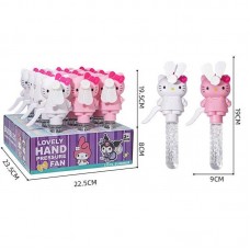 Мыльные пузыри BabyToys YT 999-12 механический вентилятор набор 12 шт Мыльные пузыри BabyToys YT 999-12 механический вентилятор набор 12 шт