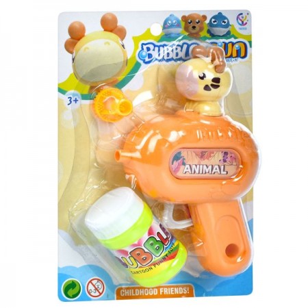 Пістолет для мильних бульбашок BabyToys 1142-1145, 15см