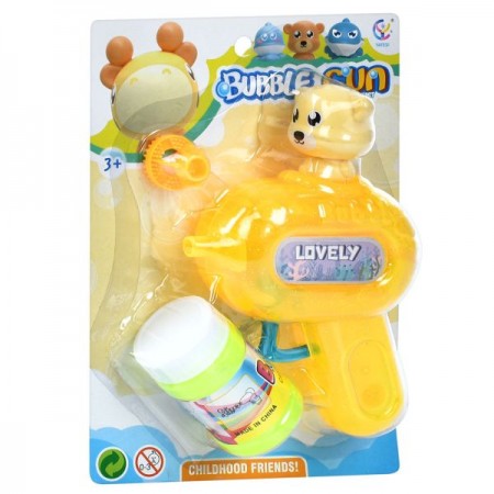 Пістолет для мильних бульбашок BabyToys 1142-1145, 15см