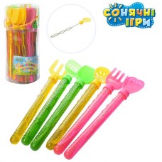 Мыльные пузыри-меч BabyToys 801P, 27 см, набор 24 шт
