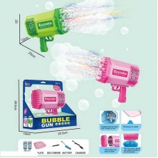 Пистолет с мыльными пузырями BabyToys 456-2 для детей от 2 лет