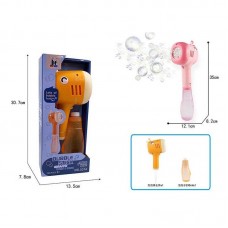 Пистолет для мыльных пузырей BabyToys 531 A со светом и музыкой