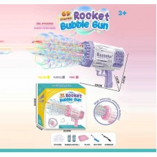 Пистолет с мыльными пузырями BabyToys 57737 для детей от 2 лет