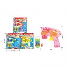Детский пистолет с мыльными пузырями BabyToys 609-2 3 цвета