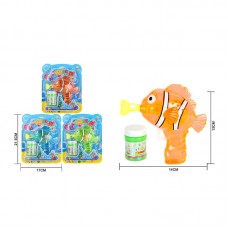 Дитячий пістолет з мильними бульбашками 81-14 три кольори BabyToys