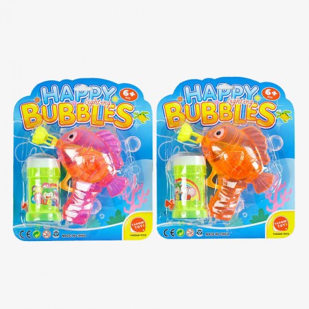 Пістолет для мильних бульбашок BabyToys 9905 A механічний 2 кольори