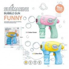 Пістолет із мильними бульбашками BabyToys AL 2021-1 два кольори