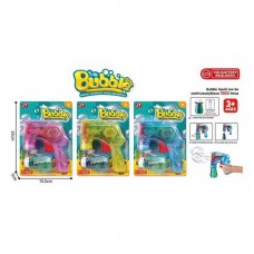 Пістолет для мильних бульбашок BabyToys JT 6907 зі світлом