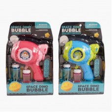 Пистолет с мыльными пузырями BabyToys со светом механический