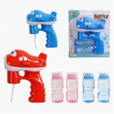 Пістолет дитячий BabyToys MY 197 Y-2 мильні бульбашки світло звук Пістолет дитячий BabyToys MY 197 Y-2 мильні бульбашки світло звук