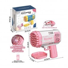 Пістолет із мильними бульбашками BabyToys P120 для дітей 2 кольори