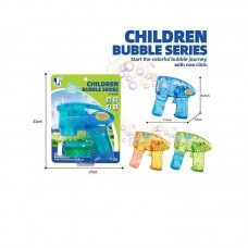 Пистолет для мыльных пузырей BabyToys P 82438 с подсветкой Пистолет для мыльных пузырей BabyToys P 82438 с подсветкой