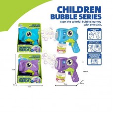 Пистолет с мыльными пузырями BabyToys P 82518 автоматический со светом Пистолет с мыльными пузырями BabyToys P 82518 автоматический со светом