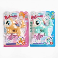 Пістолет із мильними бульбашками BabyToys WX 532 зі світлом і музикою Пістолет із мильними бульбашками BabyToys WX 532 зі світлом і музикою