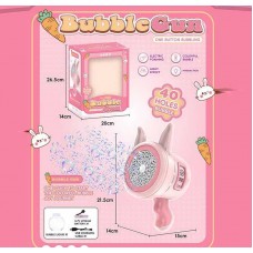 Пистолет для мыльных пузырей BabyToys 138 разноцветный