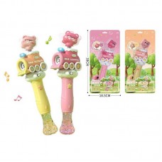 Генератор мыльных пузырей BabyToys 2203 2 цвета для детей