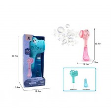 Пистолет для мыльных пузырей BabyToys 530A, 2 цвета Пистолет для мыльных пузырей BabyToys 530A, 2 цвета