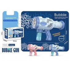 Игрушка мыльные пузыри автомат 6807 со светом батарейки Игрушка мыльные пузыри автомат 6807 со светом батарейки