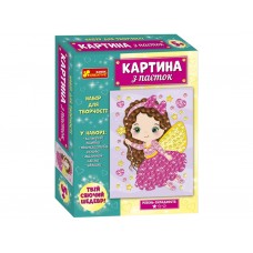 Картина с пайетками, Фея, Ranok Creative 10100586У