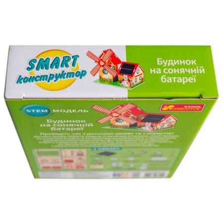 SMART конструктор "Будинок на сонячних батареях", Ranok Creative 10100701У SMART конструктор "Будинок на сонячних батареях", Ranok Creative 10100701У