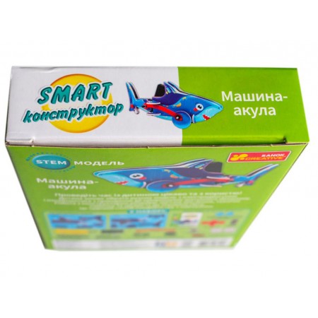 SMART конструктор "Машина-акула", Ranok Creative 10100703У SMART конструктор "Машина-акула", Ranok Creative 10100703У