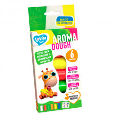 6 кольорів Aroma Assorted TM Lovin Набір для ліплення з тістом 6 кольорів Aroma Assorted TM Lovin Набір для ліплення з тістом