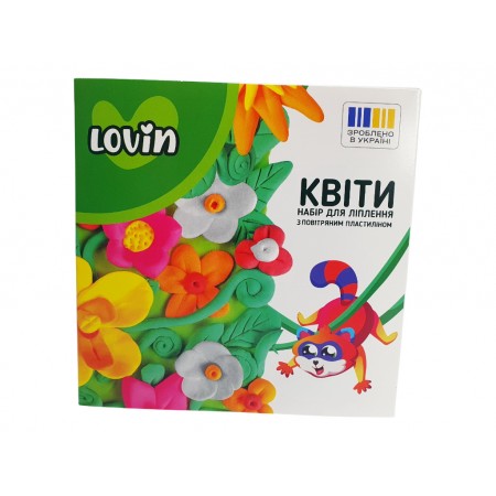 Набор для лепки объемной картины "Цветы", TM LOVIN'DO 7000227 Набор для лепки объемной картины "Цветы", TM LOVIN'DO 7000227