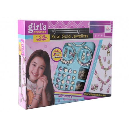 Игровой набор Girl's Creator Rose Gold Jewellery для создания украшений 7150357 Игровой набор Girl's Creator Rose Gold Jewellery для создания украшений 7150357