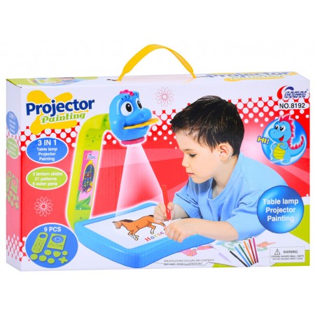 Проектор для малювання зі слайдами, настільний, світиться, A-Toys  8192-8513