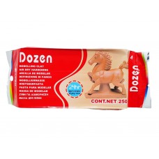 Глина для моделирования терракот Dozen, 250 г, для лепки