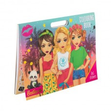 Besties Раскраска "Мега" со стикерами Besties Раскраска "Мега" со стикерами