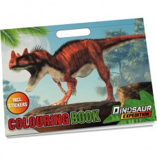 Dinosaur Expedition Раскраска со стикерами Dinosaur Expedition Раскраска со стикерами