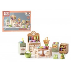 Набор кухонных аксессуаров DIY Playing House, 51 предмет, для сборки FY915187