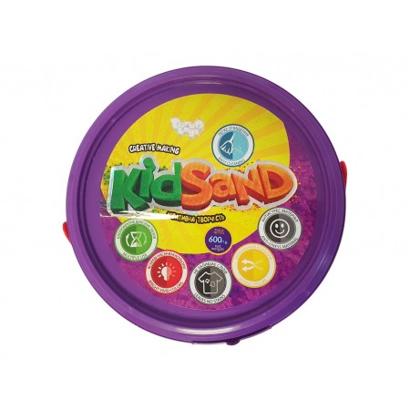 Набор креативного творчества Кинетический песок KidSand банка 500грамм, Danko Toys