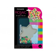 Набір для творчості, Скляна мозаїка в блістері Зірка, Level 1, Mosaaro MA1009