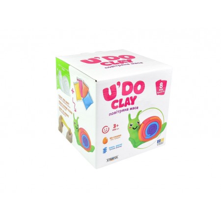 Набор для творчества Улитка U'DO Clay, Strateg 30746 Набор для творчества Улитка U'DO Clay, Strateg 30746
