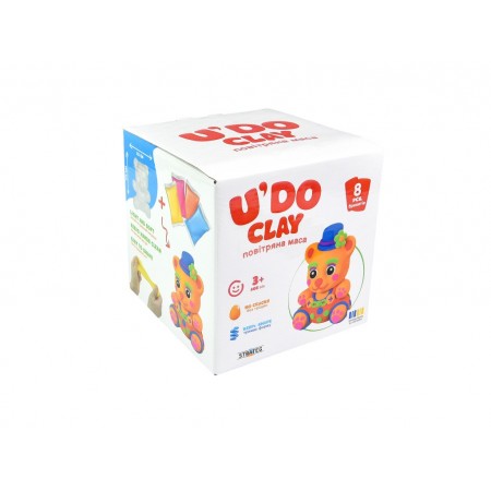 Набор для творчества Медведь U'DO Clay, Strateg 30844