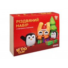 Набір для творчості U'DO Clay, Різдвяний набір, Strateg 31067