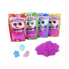 Кинетический песок Magic sand фиолетовый в пакете 350 грамм Strateg 39402-4 Кинетический песок Magic sand фиолетовый в пакете 350 грамм Strateg 39402-4