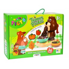 Набір для творчості Містер тісто Teddy's Picnic Strateg 41033 Набір для творчості Містер тісто Teddy's Picnic Strateg 41033