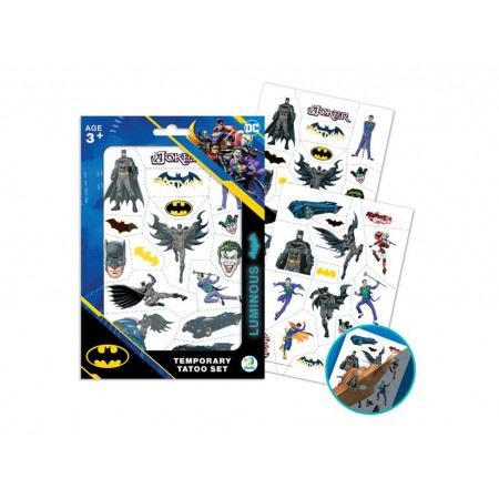 Набор детских временных татуировок Герои Готем Batman, DoDo 200548 Набор детских временных татуировок Герои Готем Batman, DoDo 200548