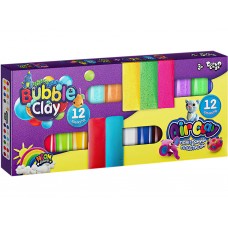 Набор для творчества Air Clay+Bubble Clay 12 +12 шт, Danko Toys Набор для творчества Air Clay+Bubble Clay 12 +12 шт, Danko Toys