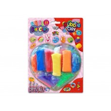 Набор для творчества из пластилина на блистере Air Clay+Bubble Clay, Danko Toys