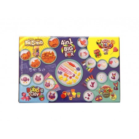 Набір креативної творчості 4в1 BIG CREATIVE BOX, Danko Toys