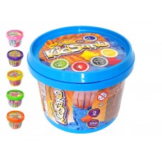 Набор креативного творчества Кинетический песок KidSand банка 350 грамм, Danko Toys