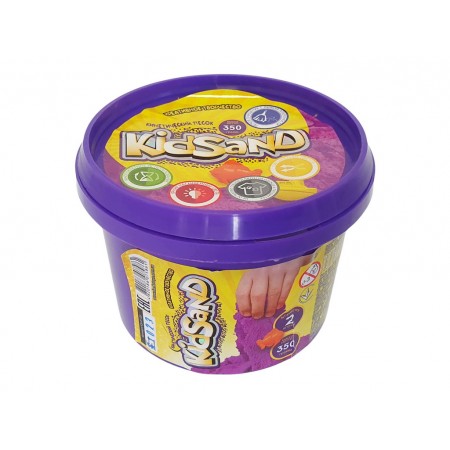 Набір креативної творчості Кінетичний пісок KidSand банка 350грам, Danko Toys Набір креативної творчості Кінетичний пісок KidSand банка 350грам, Danko Toys