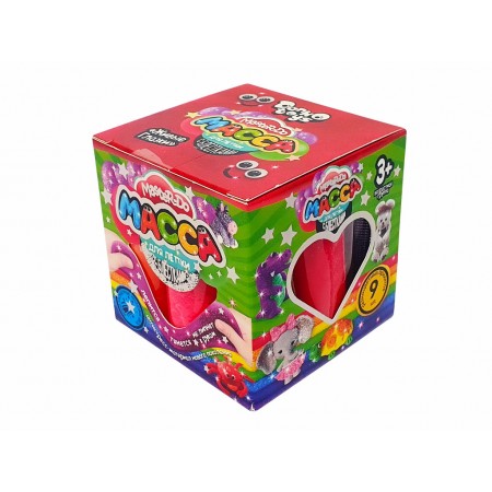 Масса для лепки с блёстками Master Do 9 цветов, Danko Toys