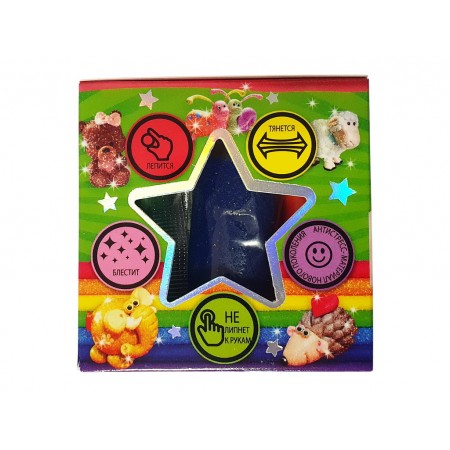 Масса для лепки с блёстками Master Do 9 цветов, Danko Toys