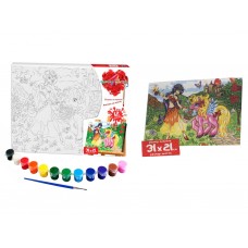 Набор для творчества Роспись на холсте Canvas Painting Пони 31X21 см, Danko Toys